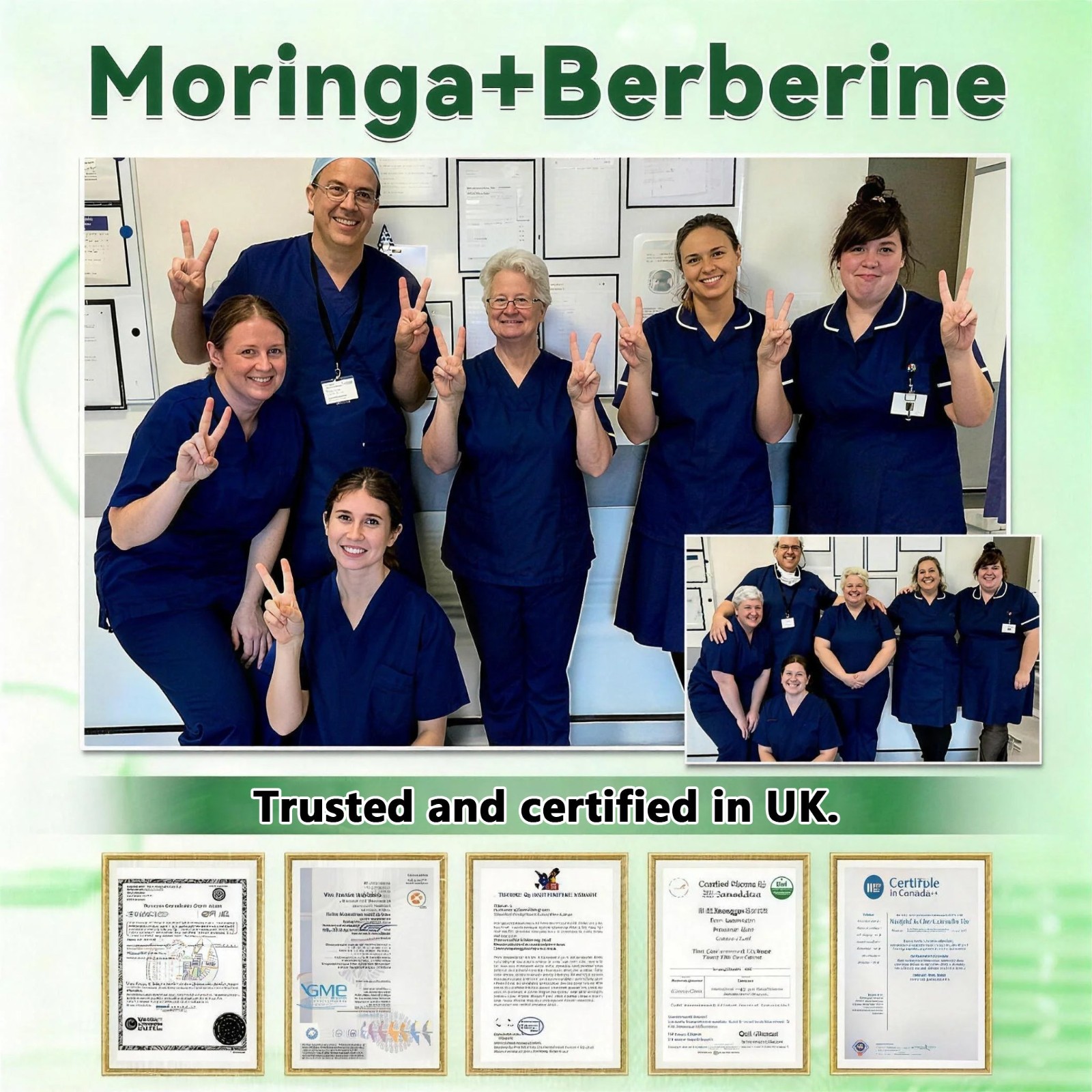 DR.HONOR Moringa Berberine NAD+ Weight Loss Patches Advanced Nano Microneedle