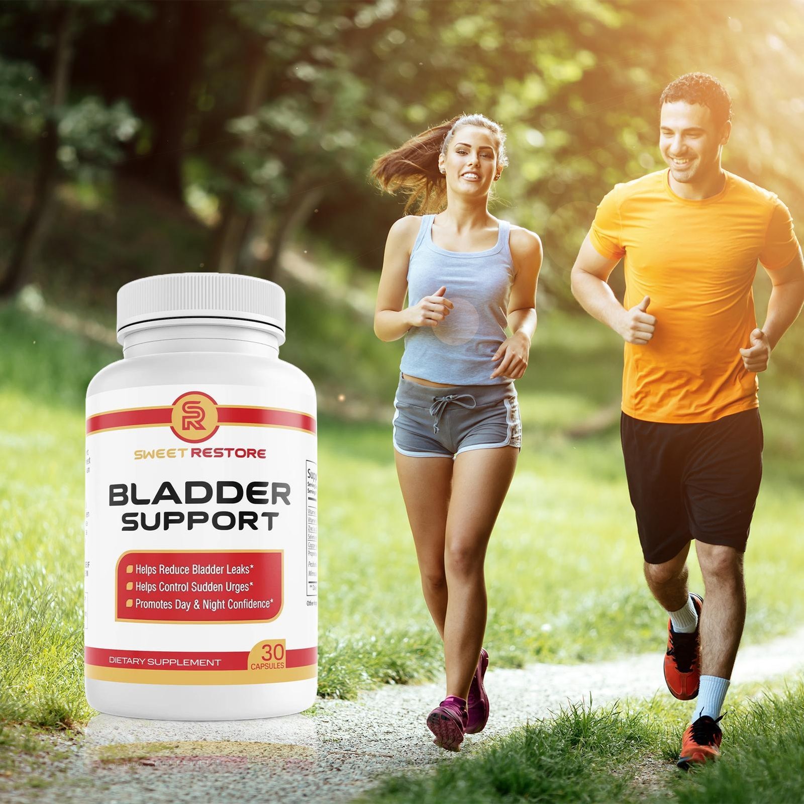 Sweet Restore Bladder Urinary Health Support Dietary Supplement 30 Capsules