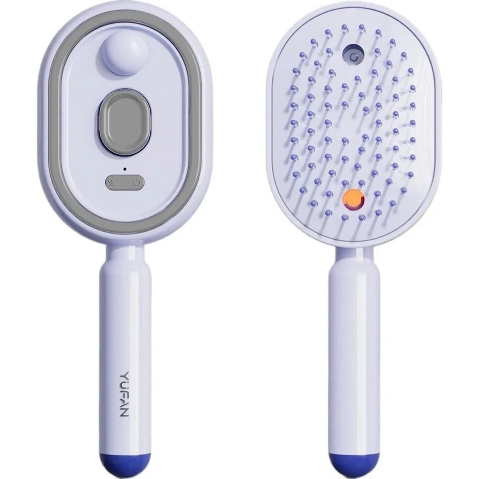 Electric Spray Air Cushion Massage Comb,Self-Cleaning Anti Tangle Electric Brush