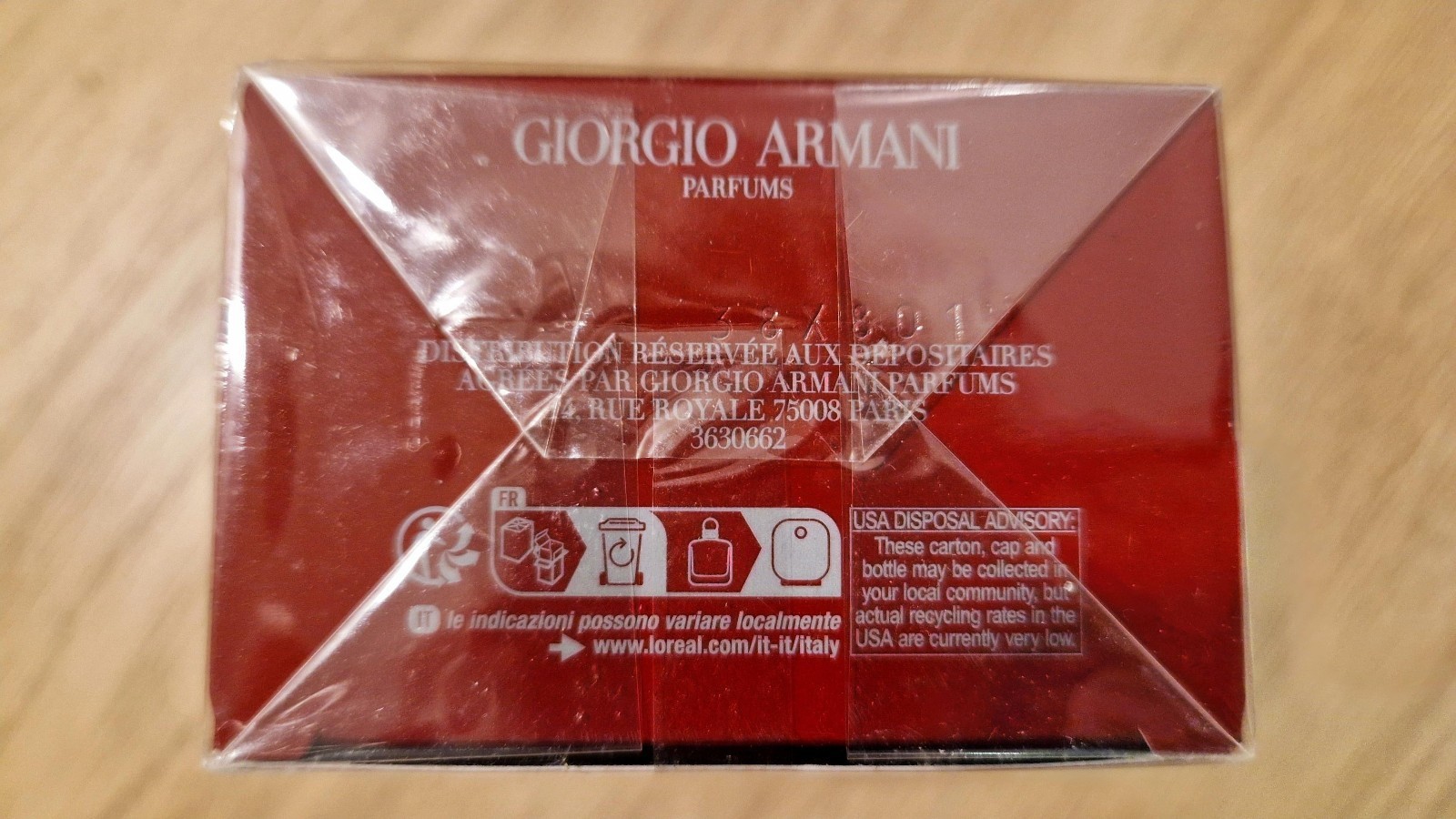 Armani Stronger With You Tobacco EDP Exclusive 100ML / 3.3 oz – From France