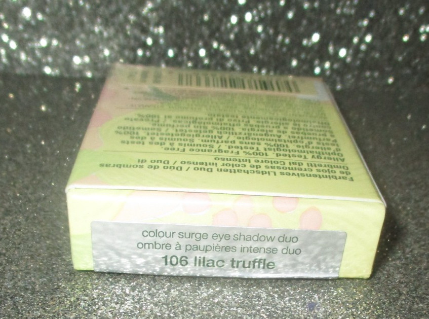 CLINIQUE Colour Surge Eye Shadow Duo 106 LILAC TRUFFLE .07 oz/2.2g Color NIB