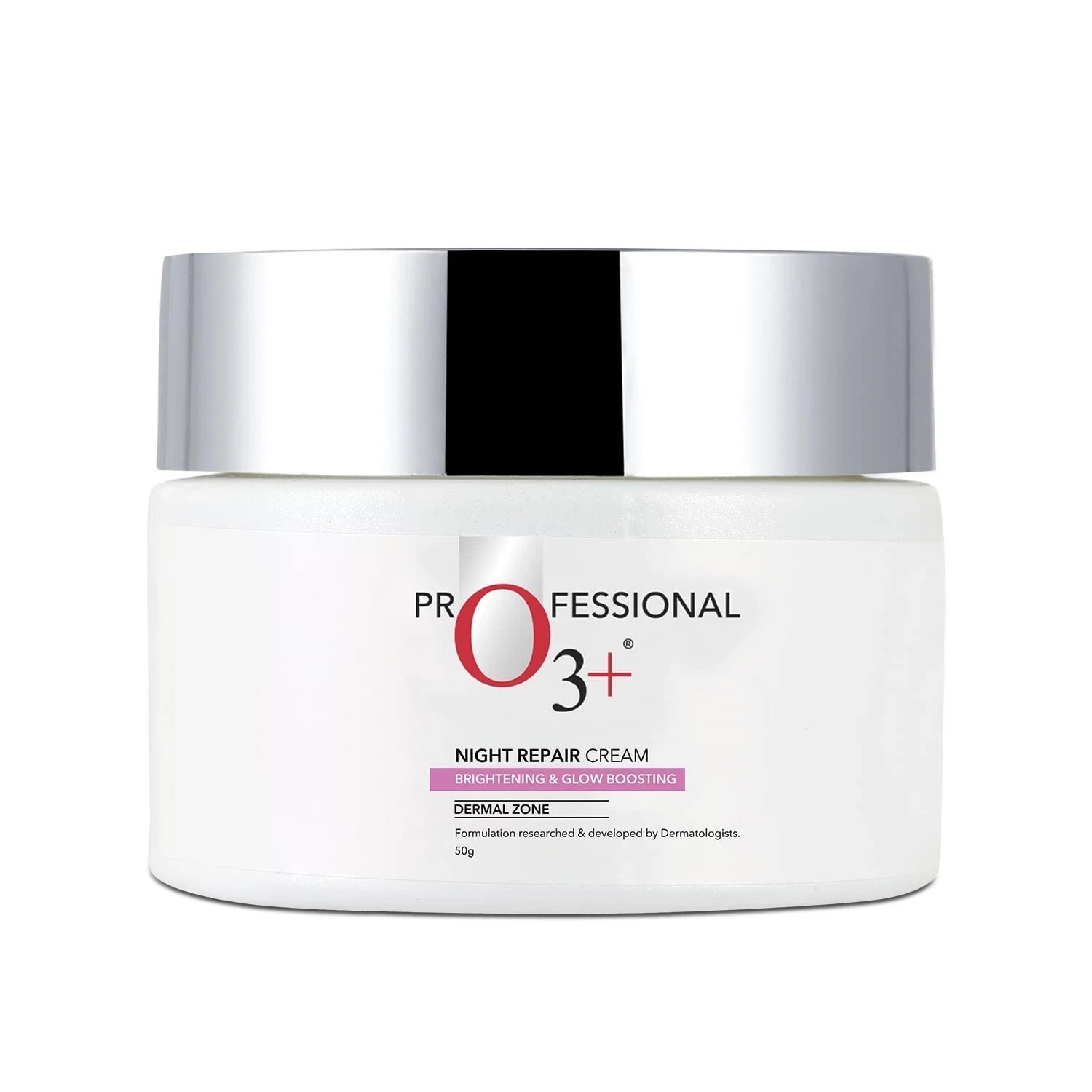 O3+ Night Repair Cream Brightening Glow Boosting Dermal Zone 50g