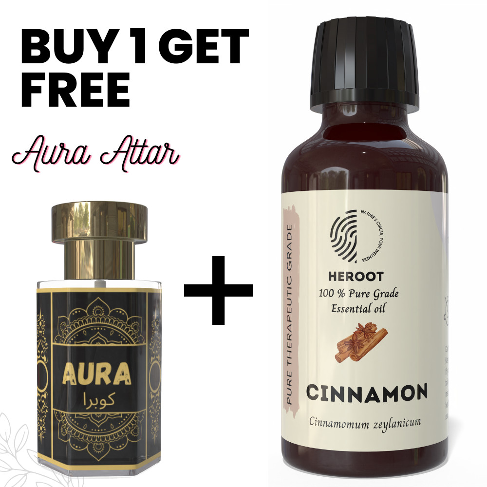 Cinnamon Essential Oil 10ml Aromatherapy Diffuser Home Fragrance DIY +Free Attar