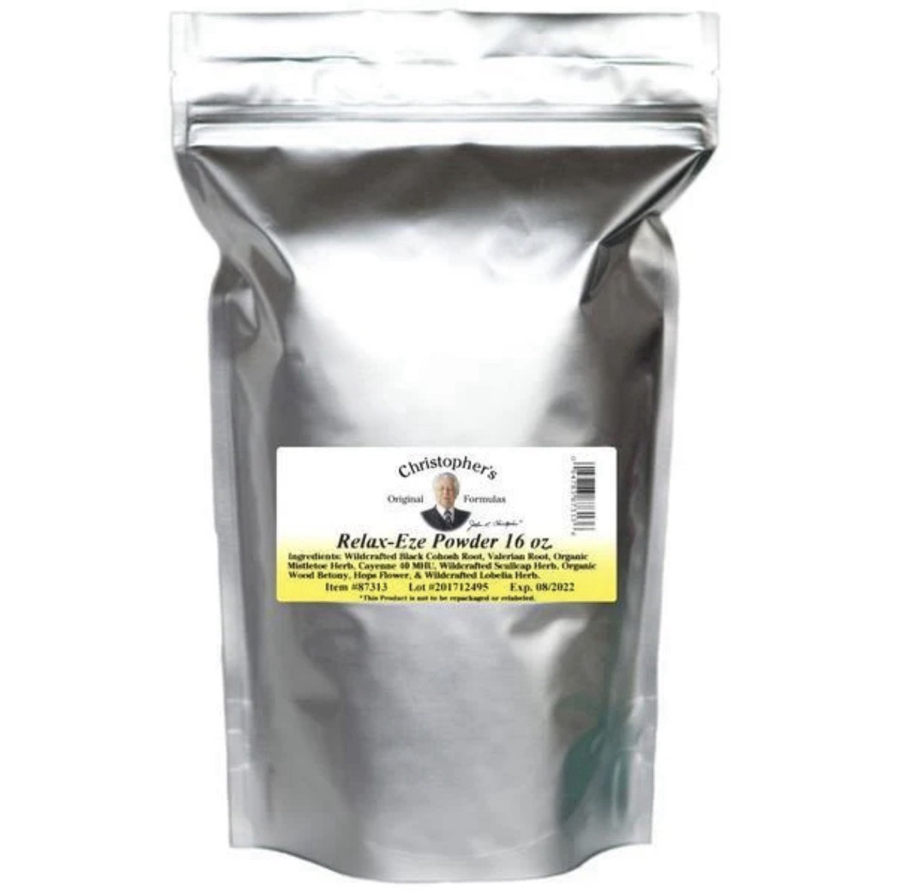 Christopher’s Relax-Eze Powder 16 oz Herbal Dietary Supplement