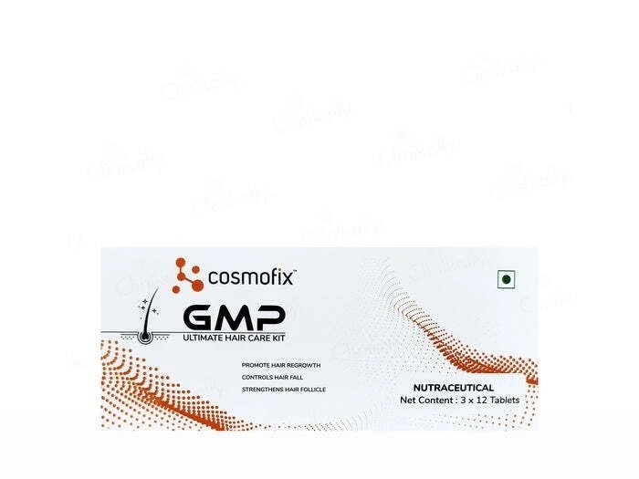 Cosmofix GMP Ultimate Hair Care(3 X 12=36 Tablet) For Hair Growth