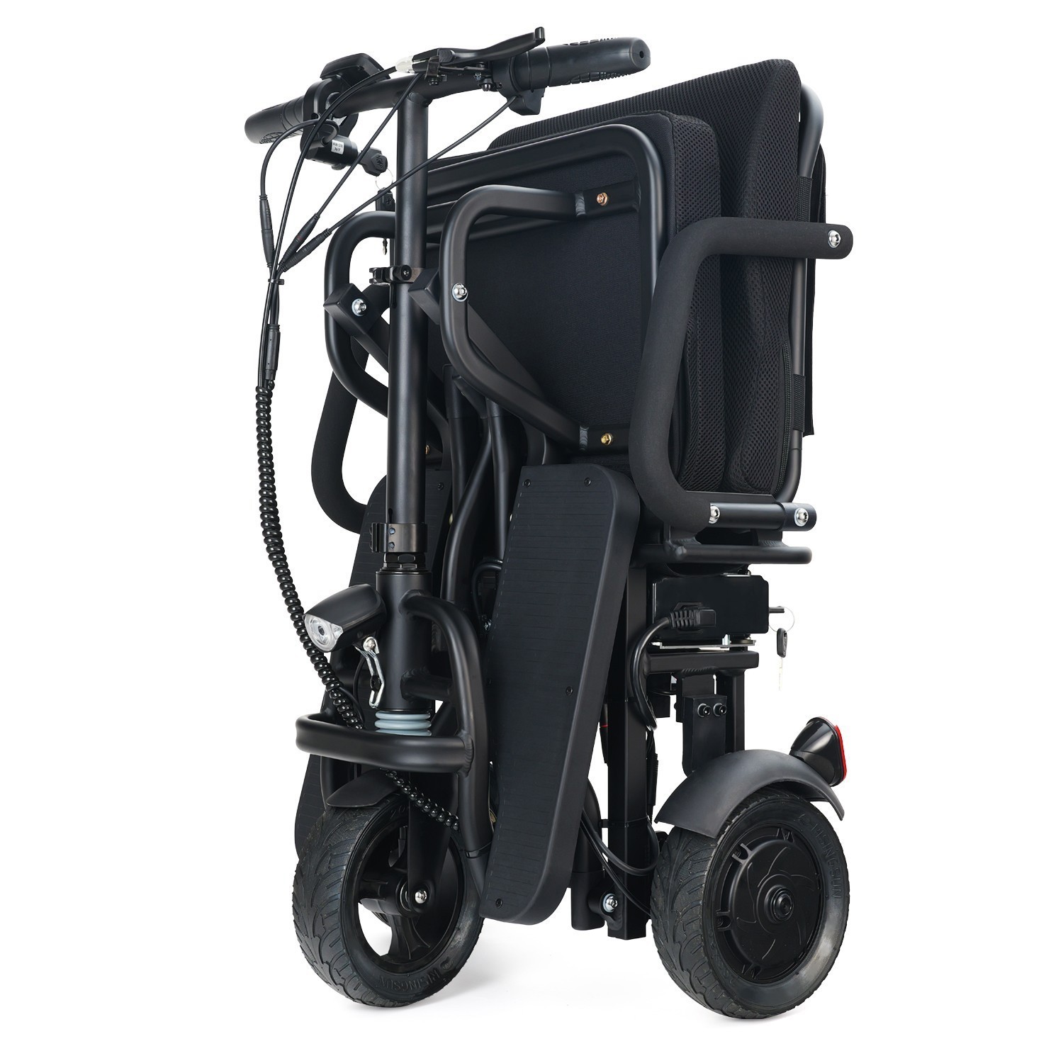 Three-Wheel Foldable Scooter Electric Adult, 3 Speed Adjustment Mobility Scooter