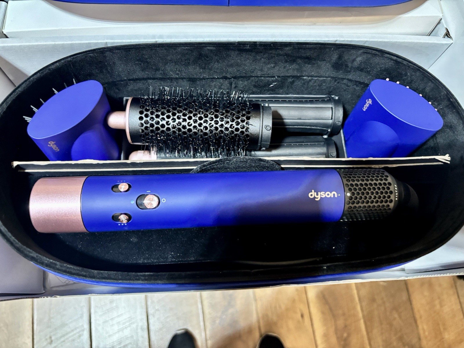 Dyson Airwrap Complete Long HS05 Vinca Blue/Rosé For Repair Parts Not Working