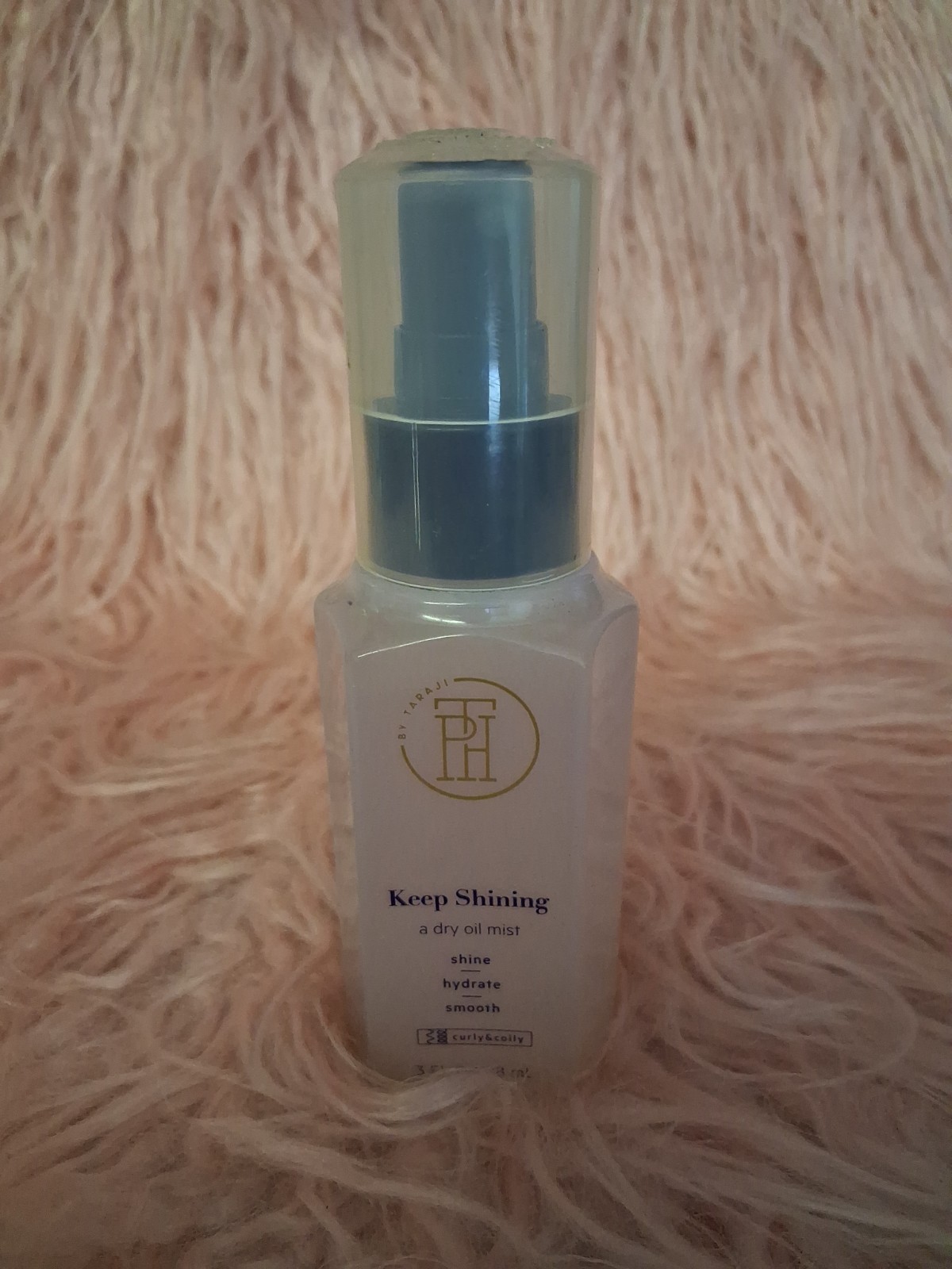 TPH by Taraji Keep Shining Dry Oil Mist For Curly And Coily Hair 3FL OZ *HTF*