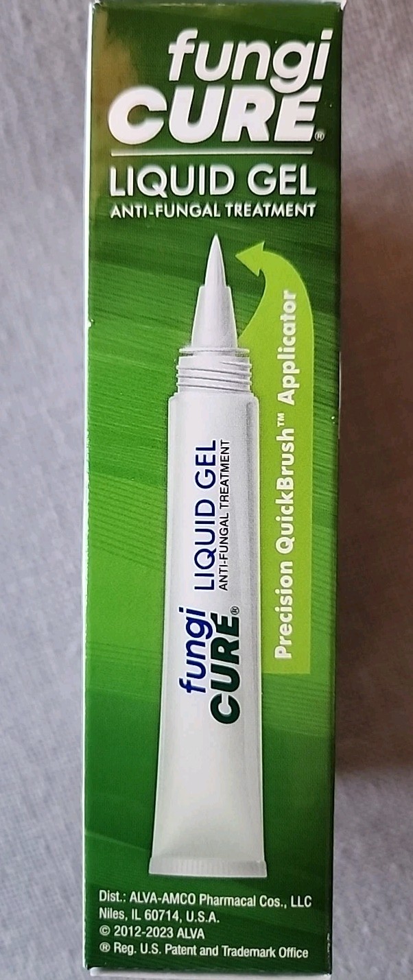 Fungicure LIQUID GEL ANTI-FUNGAL Kills 6 Types Of Fungus/ 2 Tubes 0.35 Fl. Oz ea