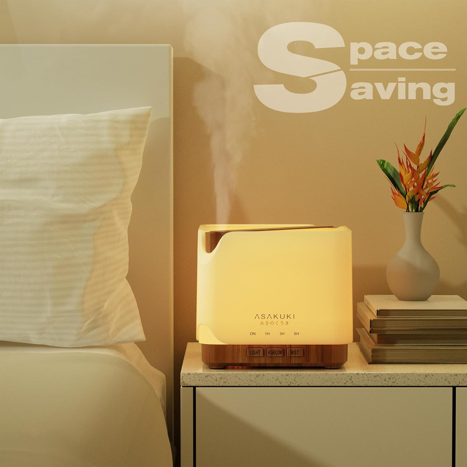 700 Ml Premium Essential Oil Diffuser, 5 in 1 Ultrasonic Aromatherapy Fragrant O
