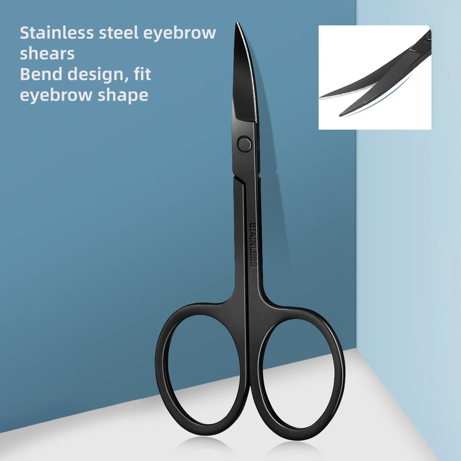 13-in-1 Eyebrow Trimming Kit with Double Magnification Vanity Mirror,…