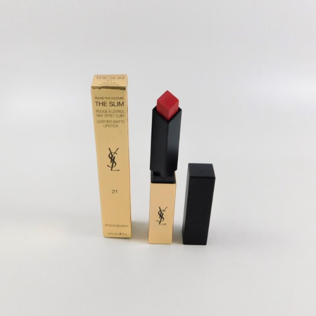 YSL Rouge Pur Couture The Slim Matte Lipstick #21 ROUGE PARADOXE 2.2g *NEW*