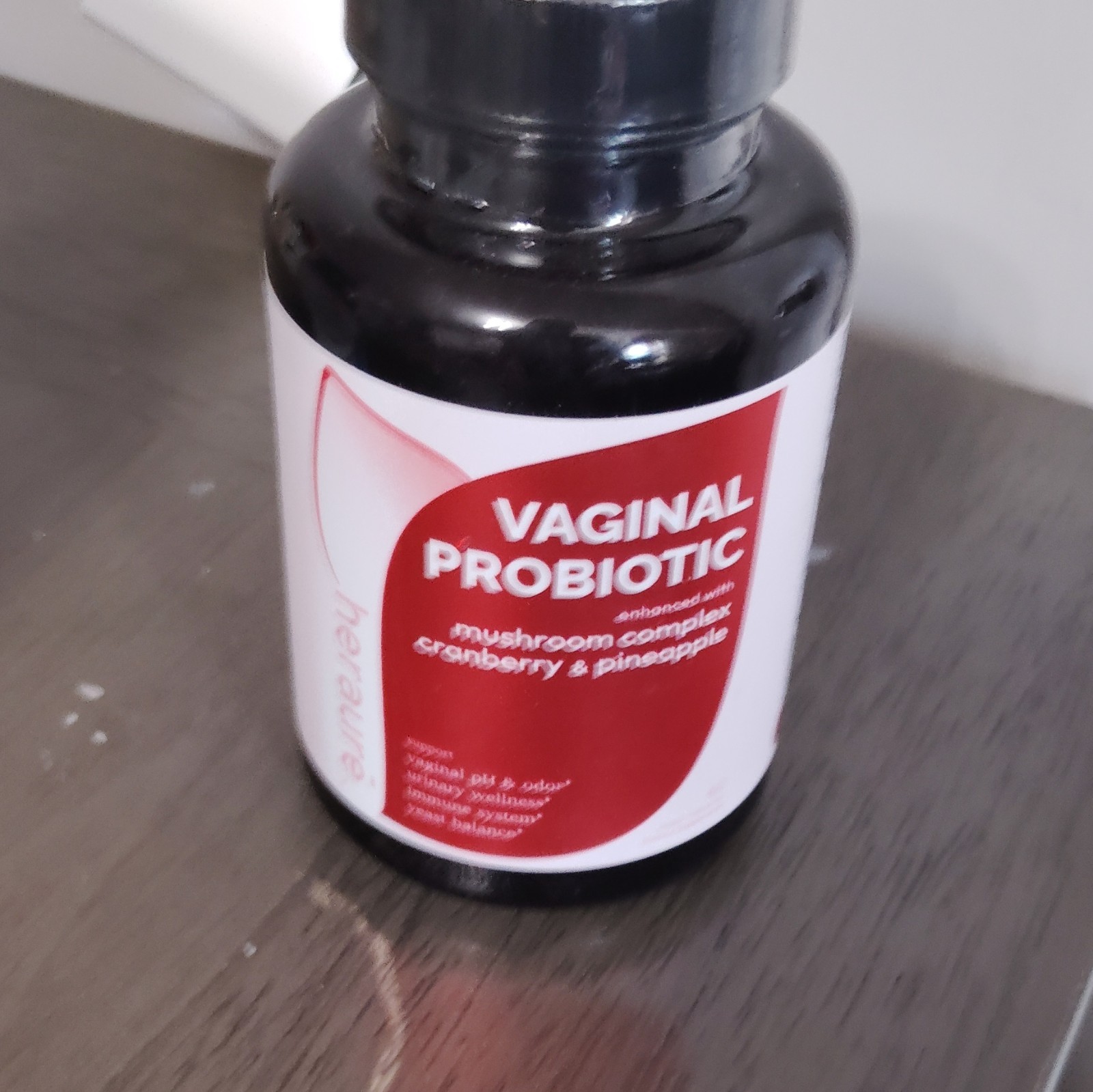 heraus Vaginal Probiotic Capsules Mushroom Complex Cranberry + Pineapple