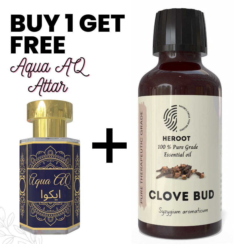 Clove Bud Essential Oil 10ml Aromatherapy Diffuser Home Fragrance DIY+Free Attar