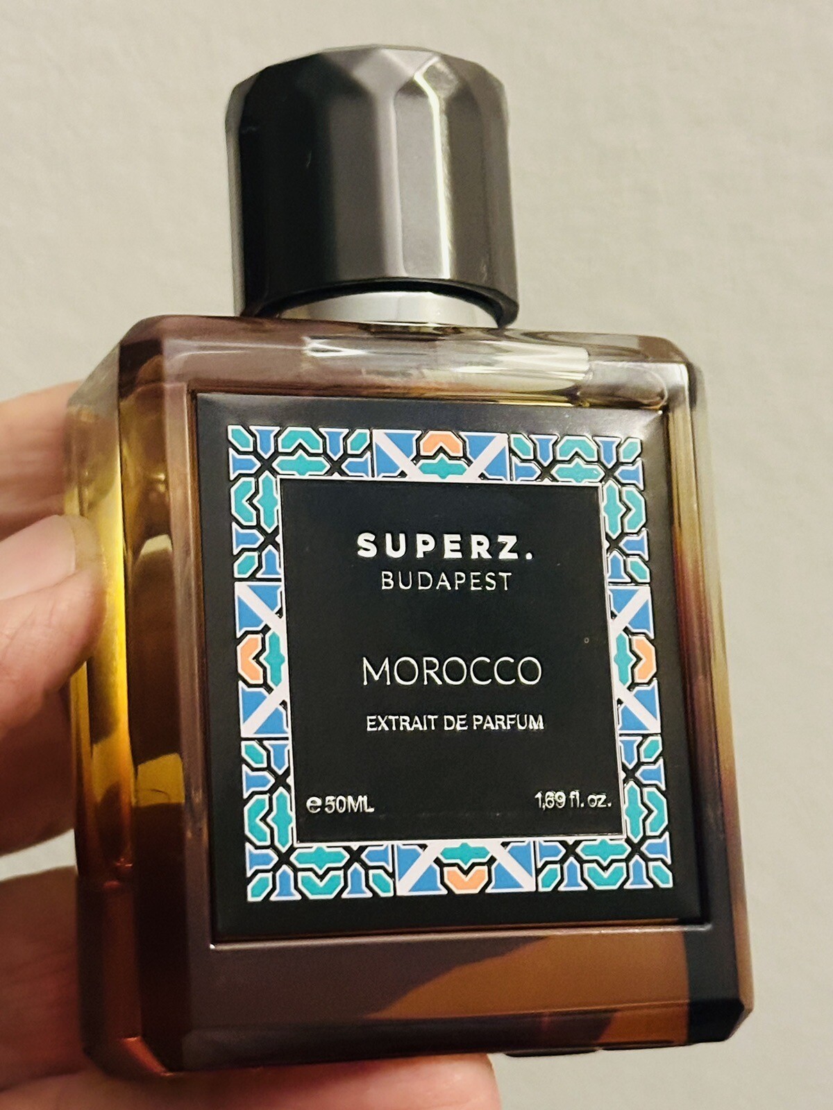 MOROCCO BY SUPERZ BUDAPEST 50ML/ 1.69 OZ EXTRAIT DE PARFUM USA SELLER