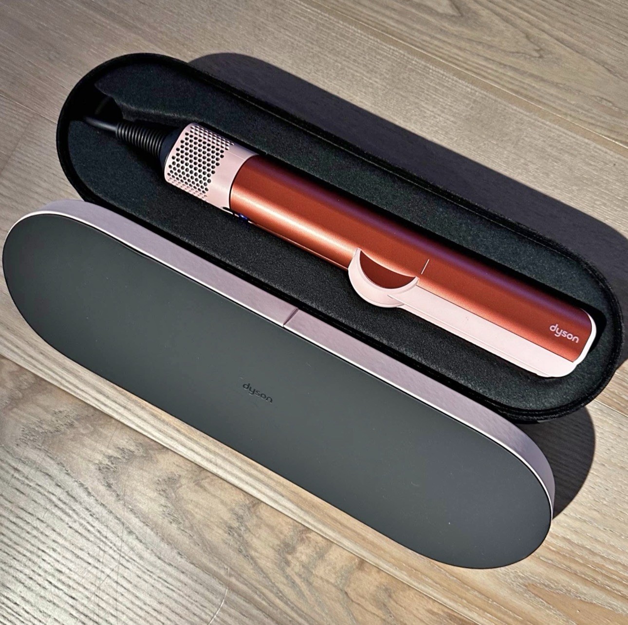 Dyson Airstrait Wet to Dry Hair Straightener – Strawberry Bronze/Blush Pink