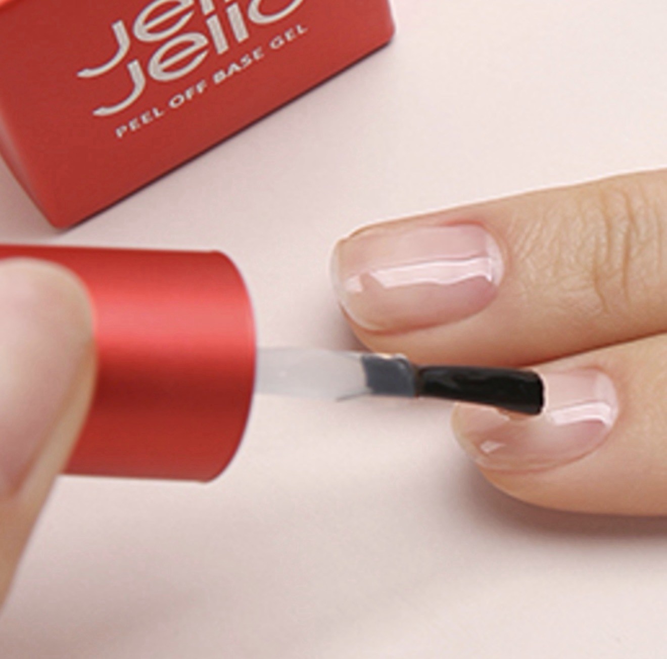 Jello Jello Peel Off Base Gel + One Kill Remover Nail Gel Removal Kit