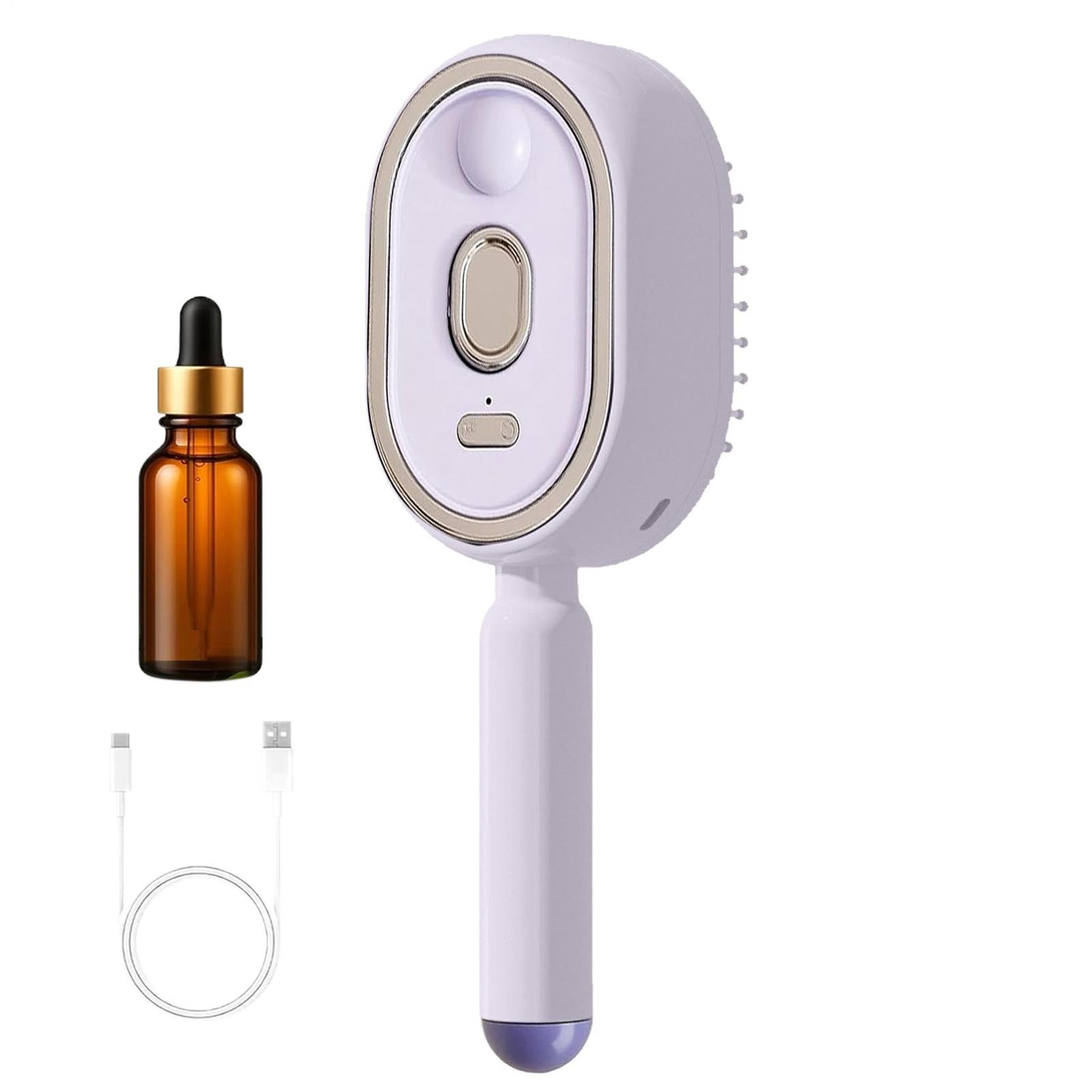2026 New Electric Steam Brush, Electric Steam Brushs for Hair, Rechargeable