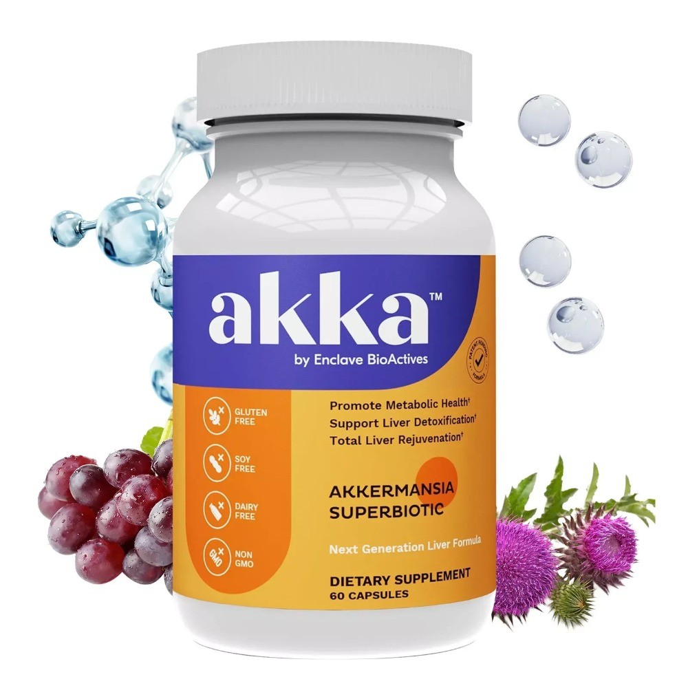 AKKA Premium Liver Cleanse Detox & Repair,Gut Health,Superbiotic
