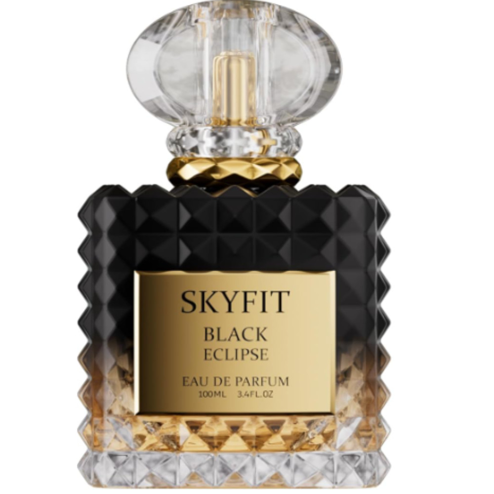 SKYFIT Black Eclipse Eau de Parfum 100 ml, Fragancia de larga duración con notas