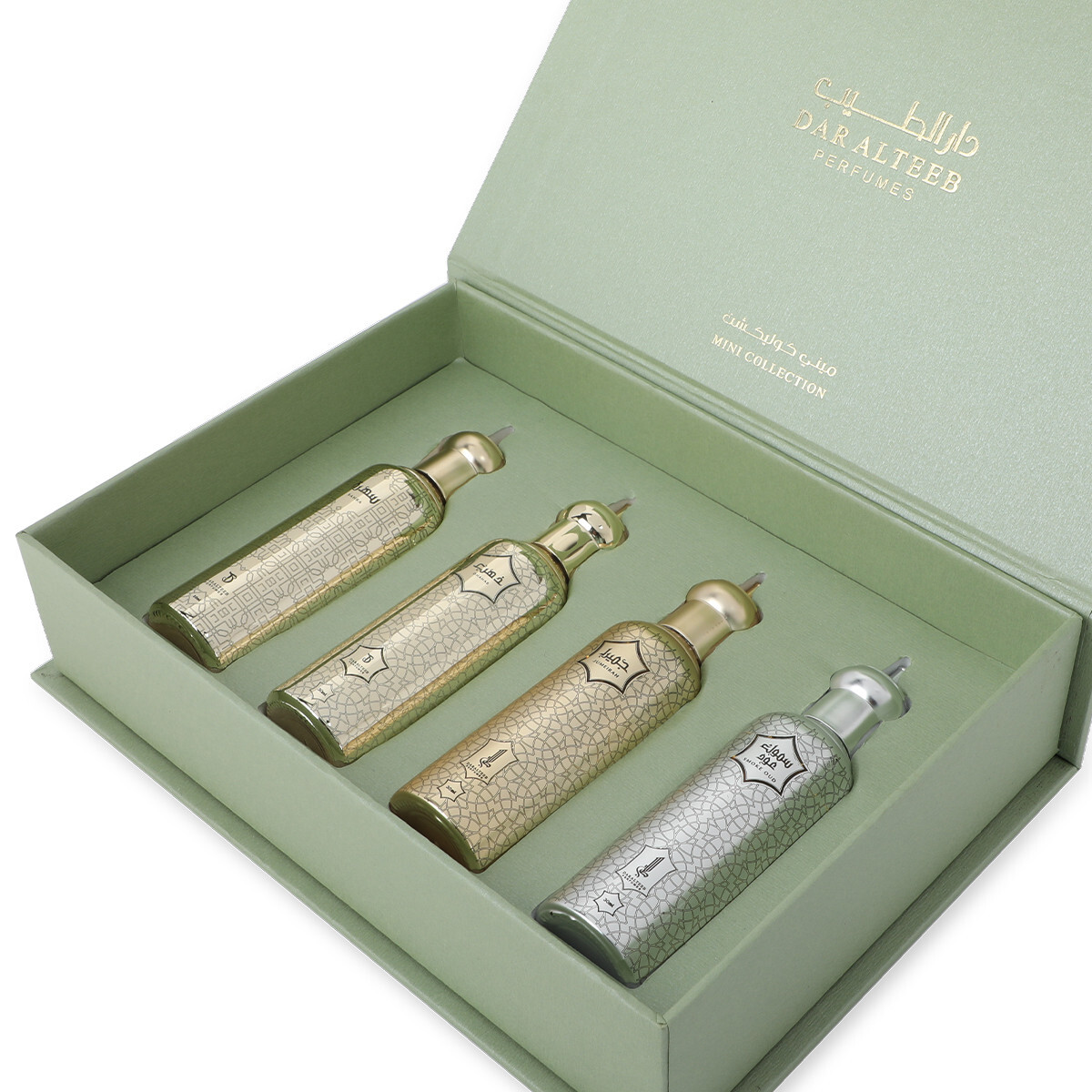 Arabisque Mini Collection Green by Dar Al Teeb 4x30ml Sprays – Free Shipping