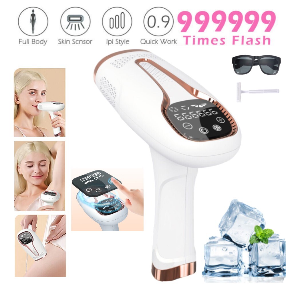 Hair Removal Machine Permanent 999999 IPL Laser Device Painless Face & Full Body