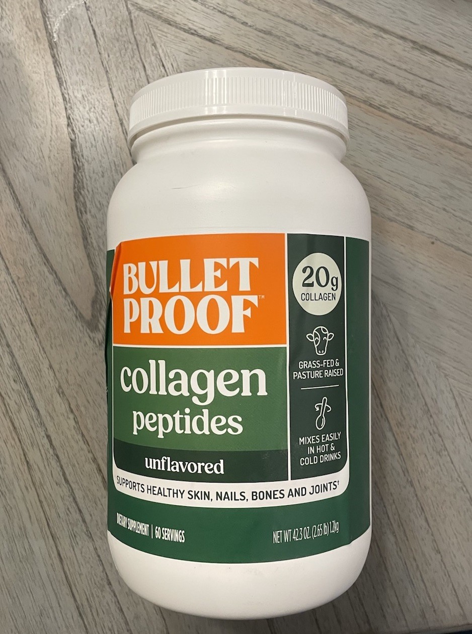 Bulletproof Collagen Peptides Powder Unflavored Grass Fed 24.3oz 60 Servings