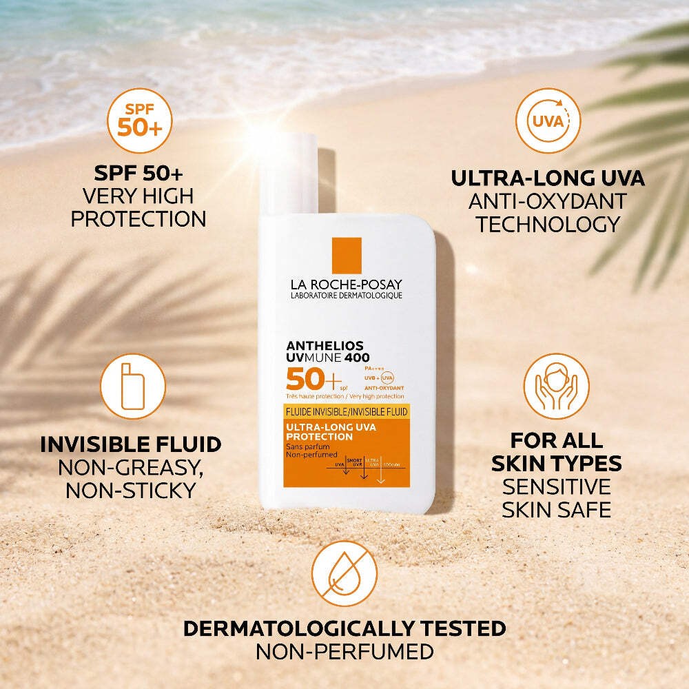 La Roche-Posay Anthelios UVMune 400 Invisible Fluid SPF 50+ 50 ml