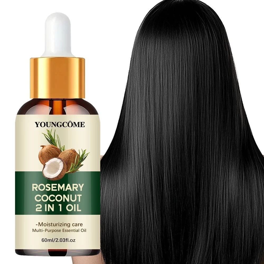 Rosemary Hair Oil with Coconut Oil for Hair Growth & Scalp Care