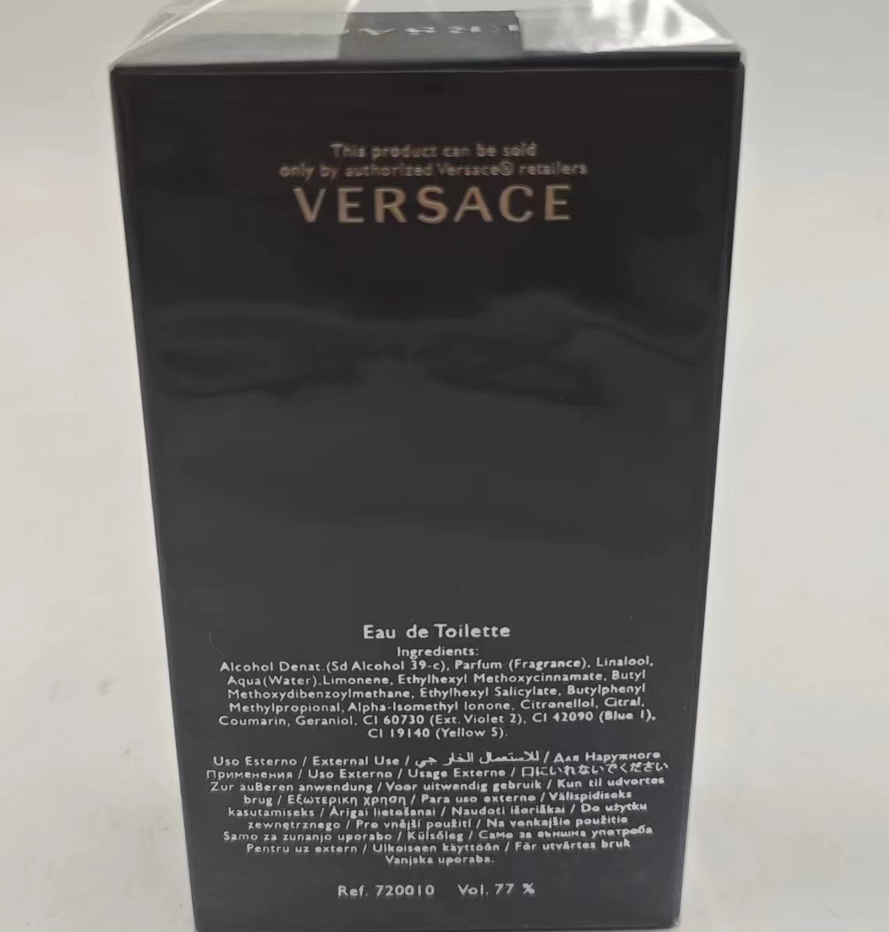 Versace Pour Homme Signature by Versace 3.4 oz EDT Cologne for Men New Tester