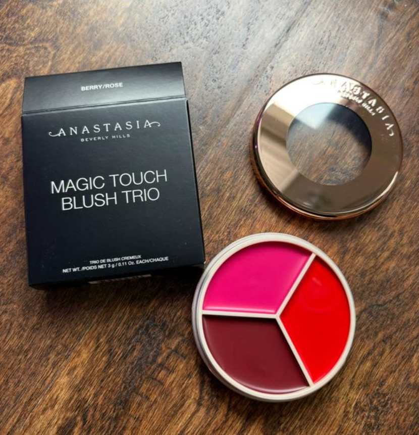Anastasia Beverly Hills Magic Touch Cream Blush&Lip Trio, 3 SHADES, 0.11 oz