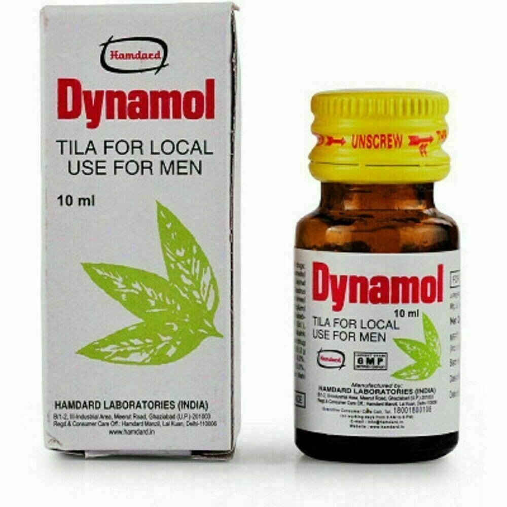 Hamdard Dynamol Tila for Local Use For Men (10ml) to Improve Stamina