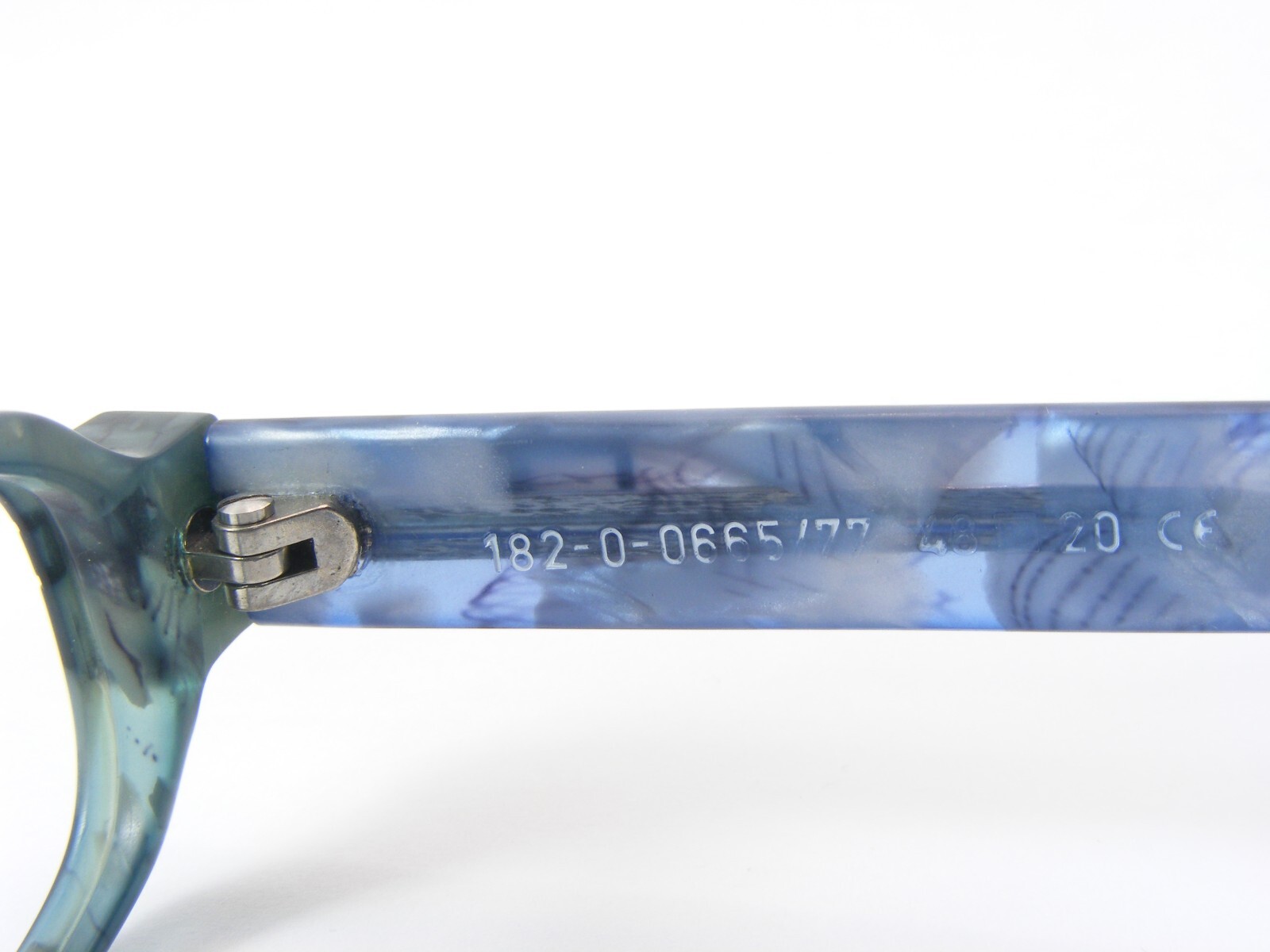 Cecile 182-0-0665/77 Matt Seafoam Green /Blue UNIQUE RARE EYEGLASSES 48-20-140mm
