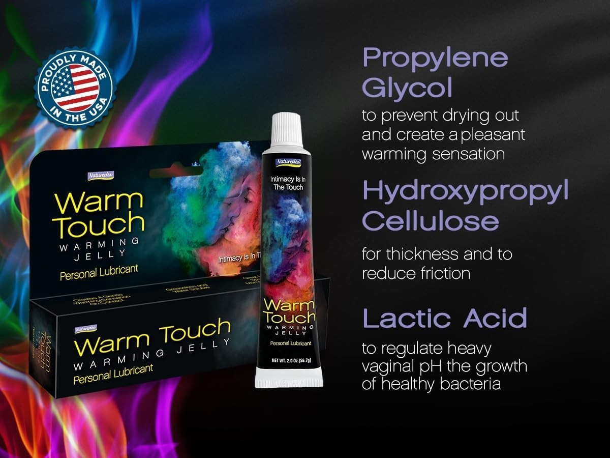Natureplex Warm Touch Warming Jelly 2oz Tube (2 Pack)