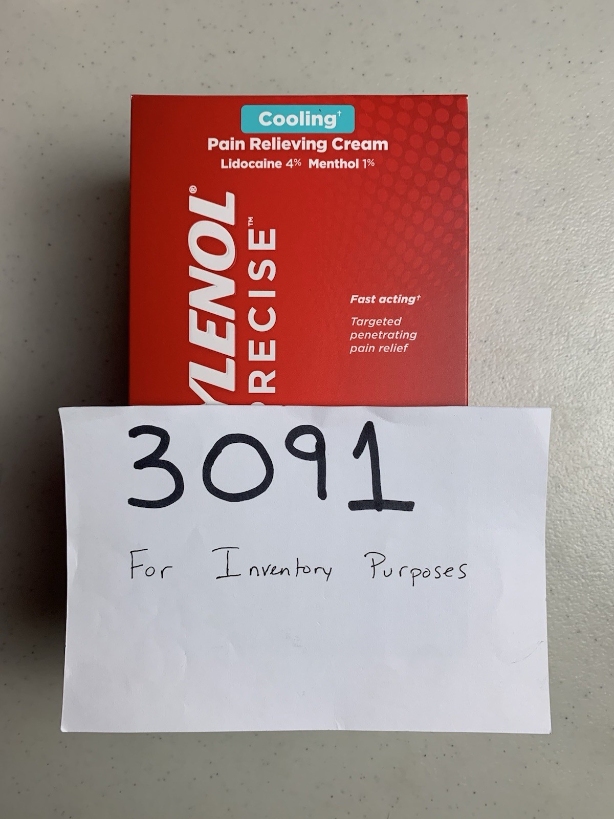 Tylenol Precise Cooling Pain Relief Cream 8 Ounces Exp 10/2025