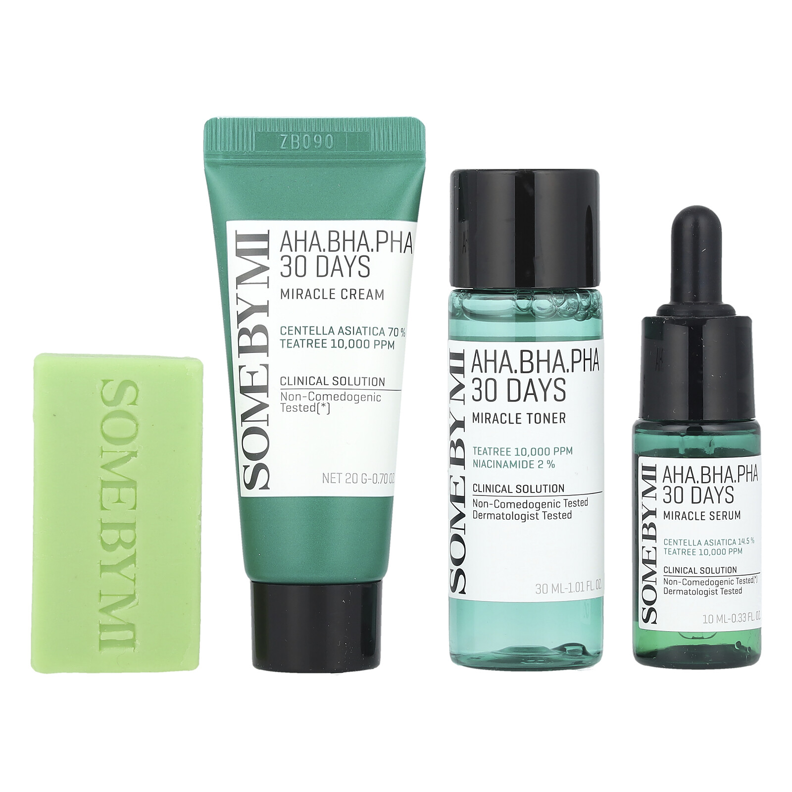 AHA.BHA.PHA 30 Days Miracle Starter Kit Edition, 4 Piece Kit
