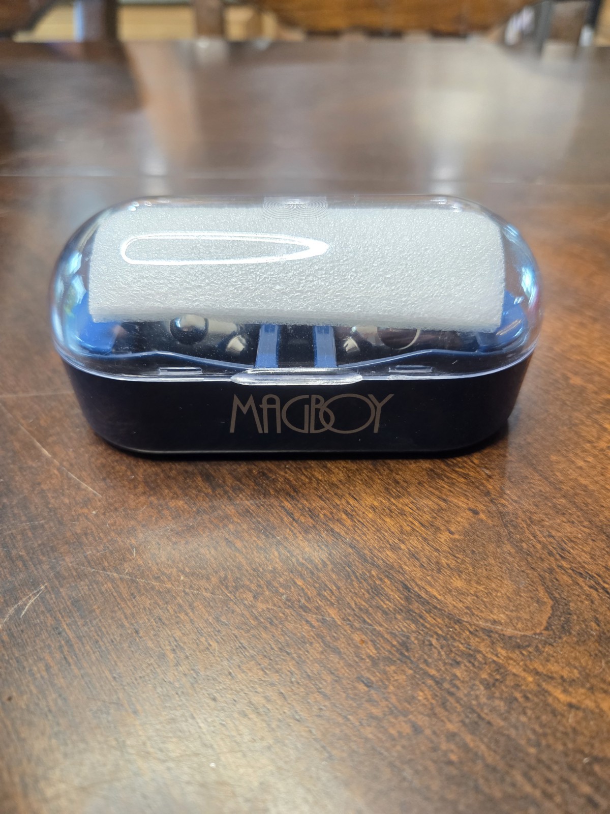 Nikken Magboy Magnetic Massage Balls Case Vintage, Made in Japan, 61B-1833