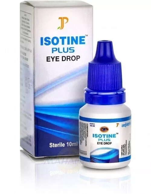 Best Eye Drop Isotine Plus Eye Drop Cure Cataract Glaucoma (Buy 2 Get 1 Free)
