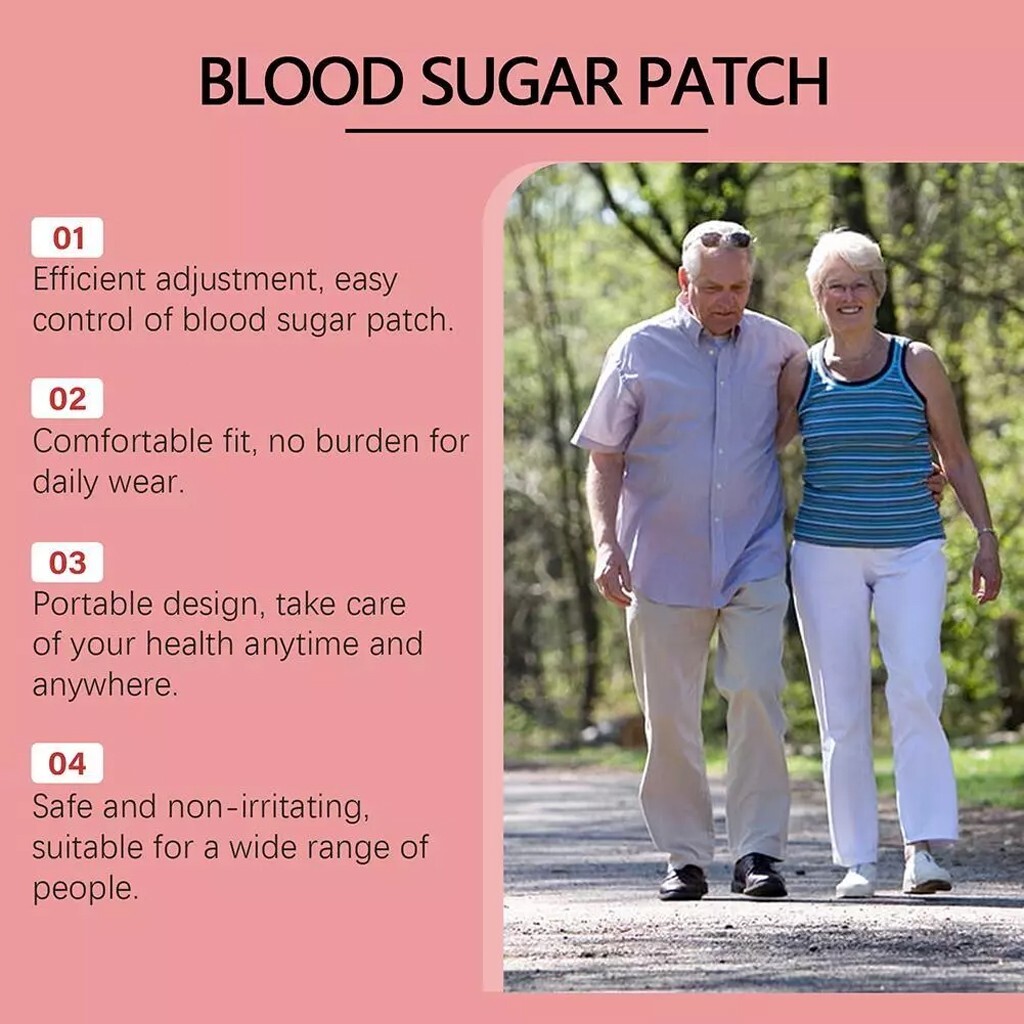 🩸DIABETIC BLOOD SUGAR SUPPORT PATCH Natural Herbal Formula Help Maintain Health