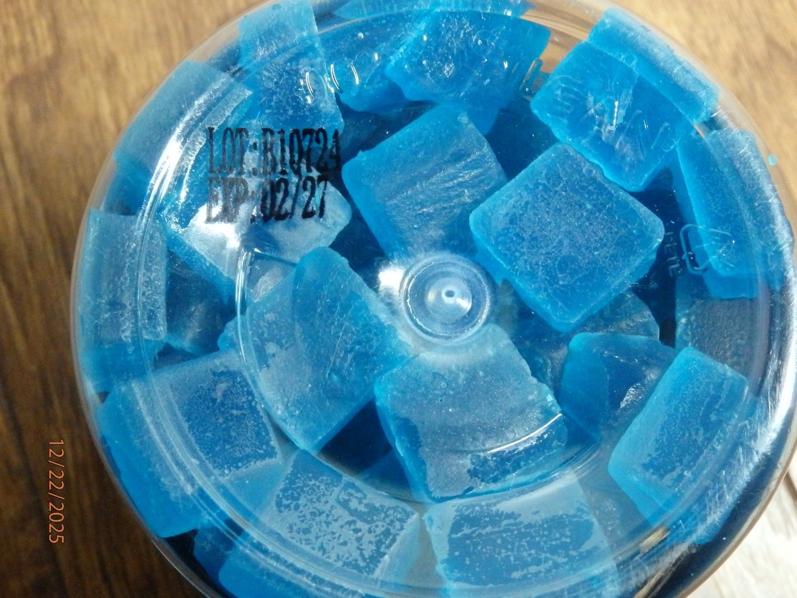 Tasty Gains Creatine Gummies 90ct Blue Raspberry Exp 2/2027