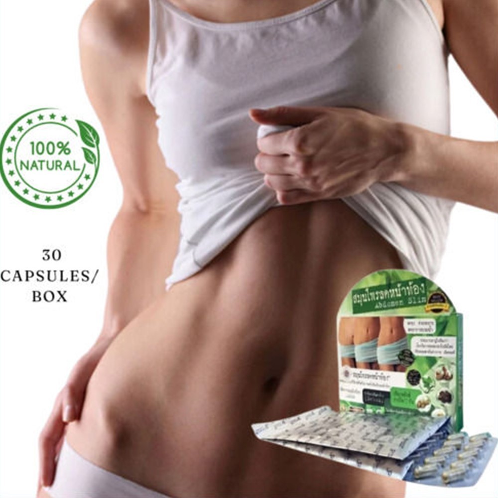 30’s Abdomen Slim Natural Herbs Slimming Belly Weight Loss Diet Pills Fat Burn