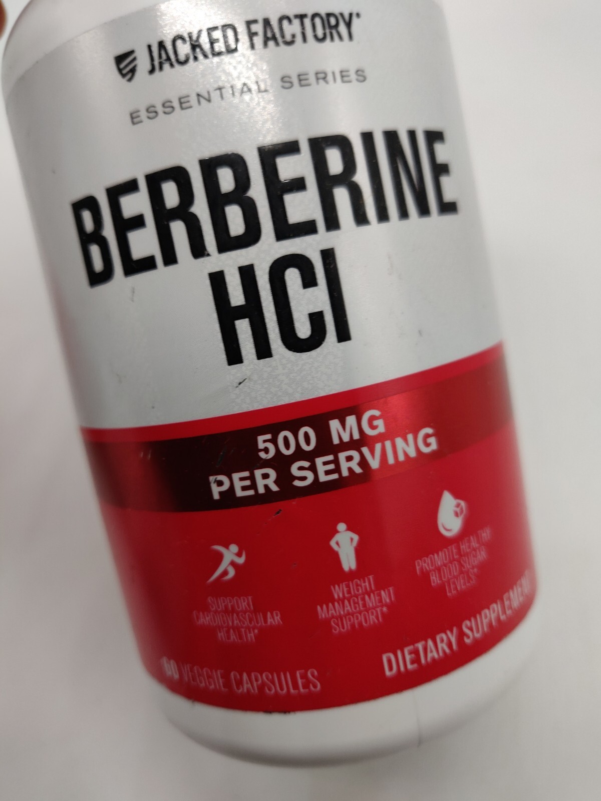 Berberine HCL Extract 500mg 60 Capsules Exp 10/2025