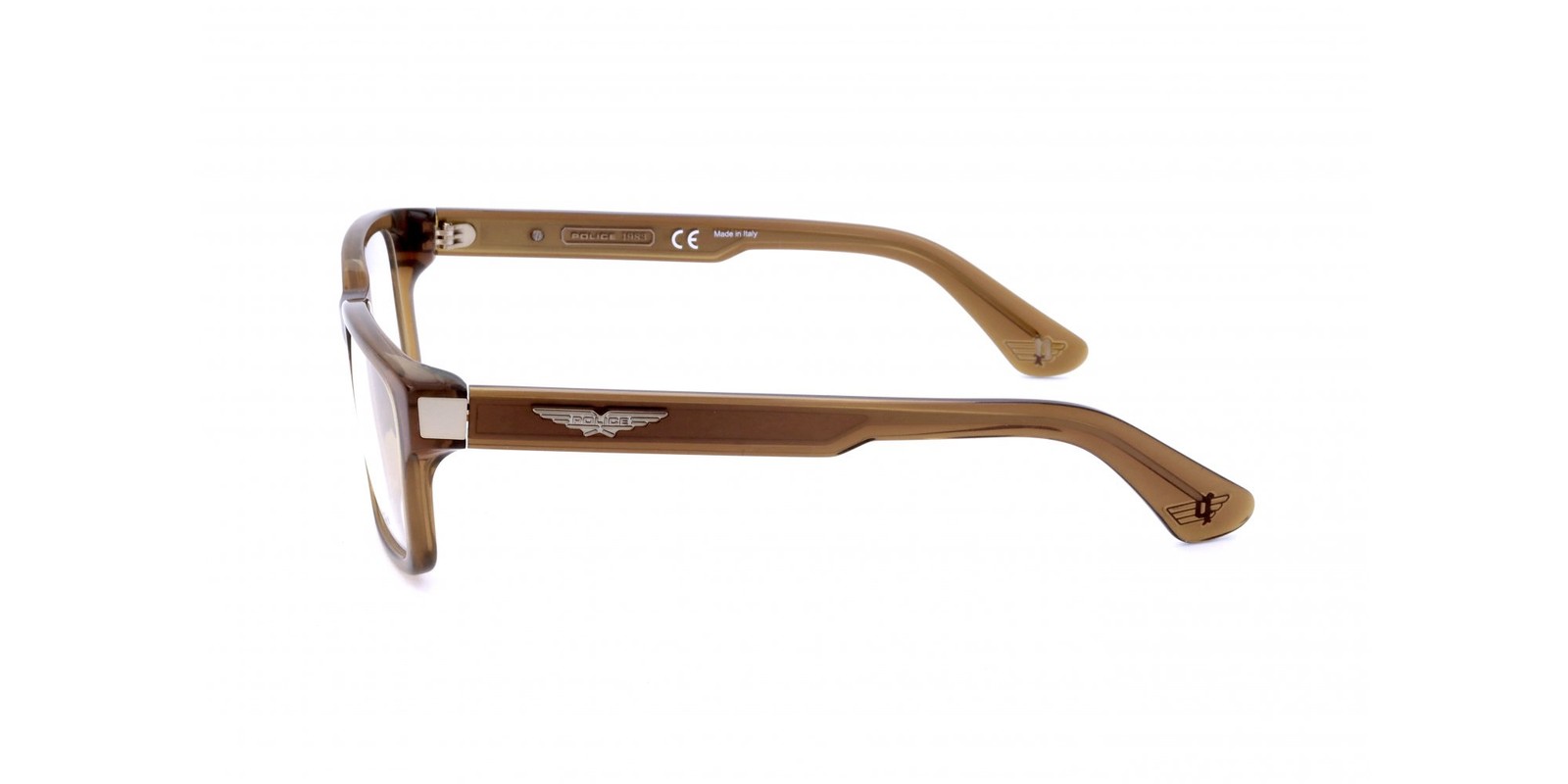 Police VPLE36M Shiny opal honey 52/19/145 MAN Eyewear Frame