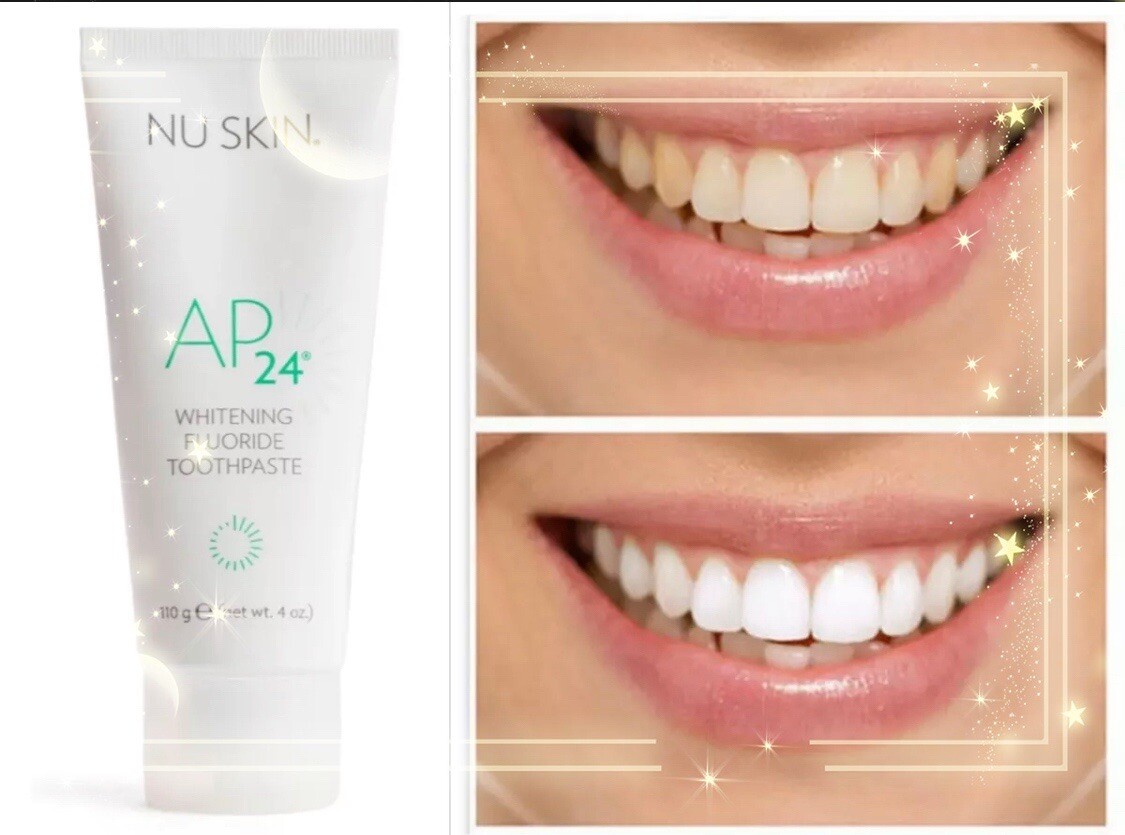 2X Nuskin Nu Skin AUTHENTIC AP24 Whitening Fluoride Toothpaste Exp05/25