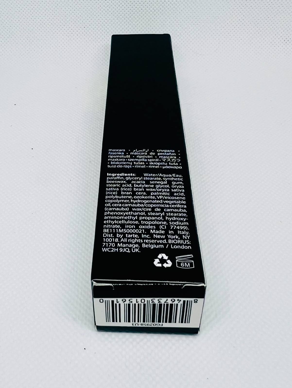 Tarte – Tarteist Lash Paint Mascara – Black – Full Size 0.23 fl.oz. 7ml