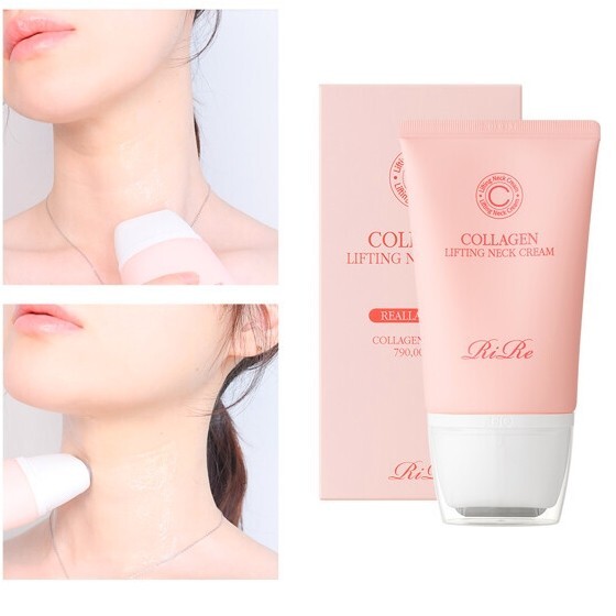 RIRE Collagen Lifting Neck Cream 120g Easy Hand Roller Neck Cream Korea Cosmetic