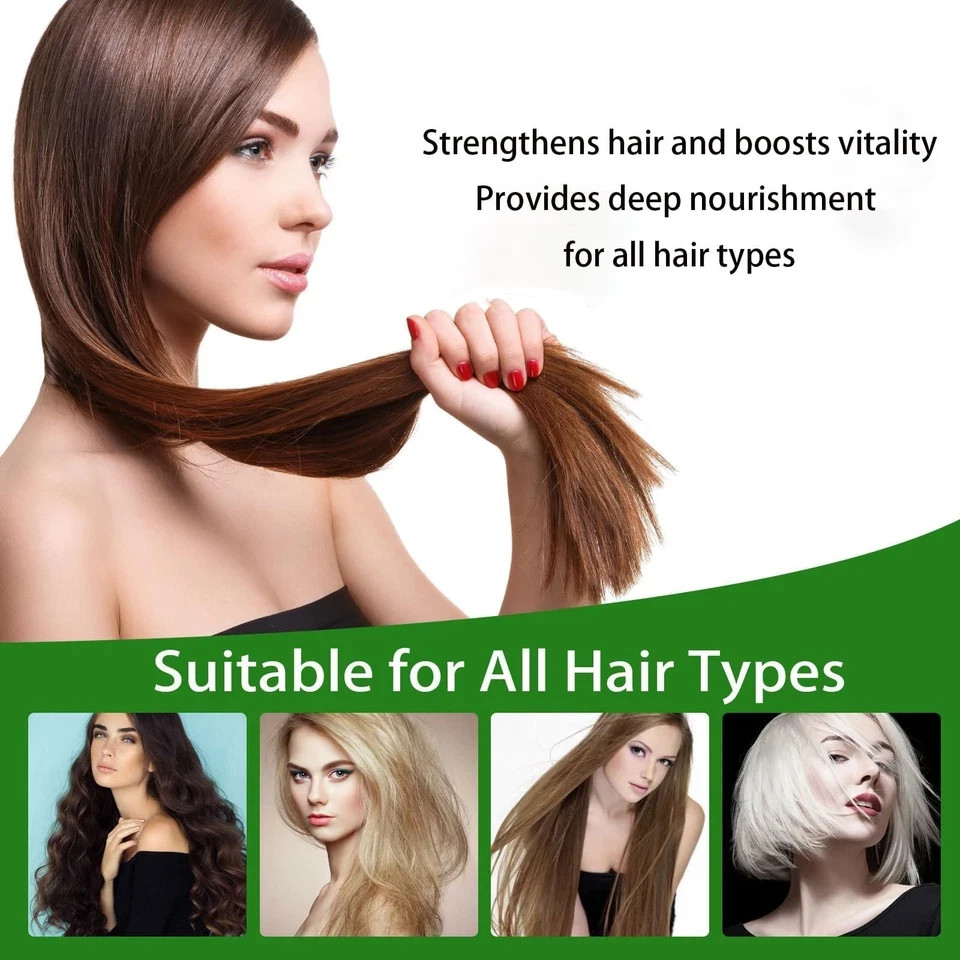 Minnah Hair Growth Oil, Extra Strength Rosemary Fenugreek Castor Oil, Natural…