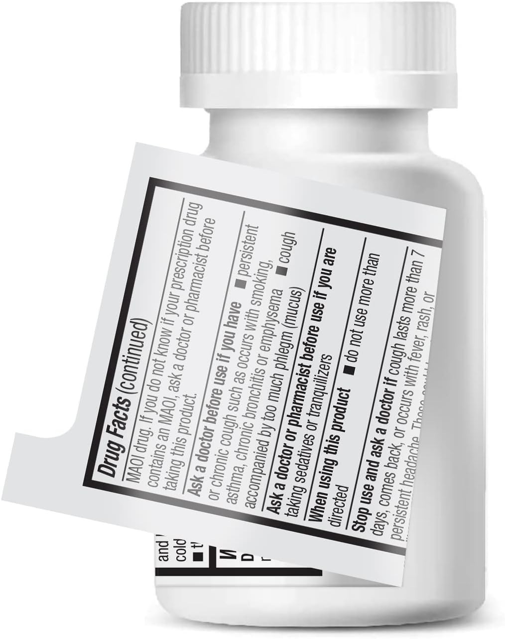 Mucus Relief DM 50 Count | Dextromethorphan 20mg & Guaifenesin 400mg Tablets