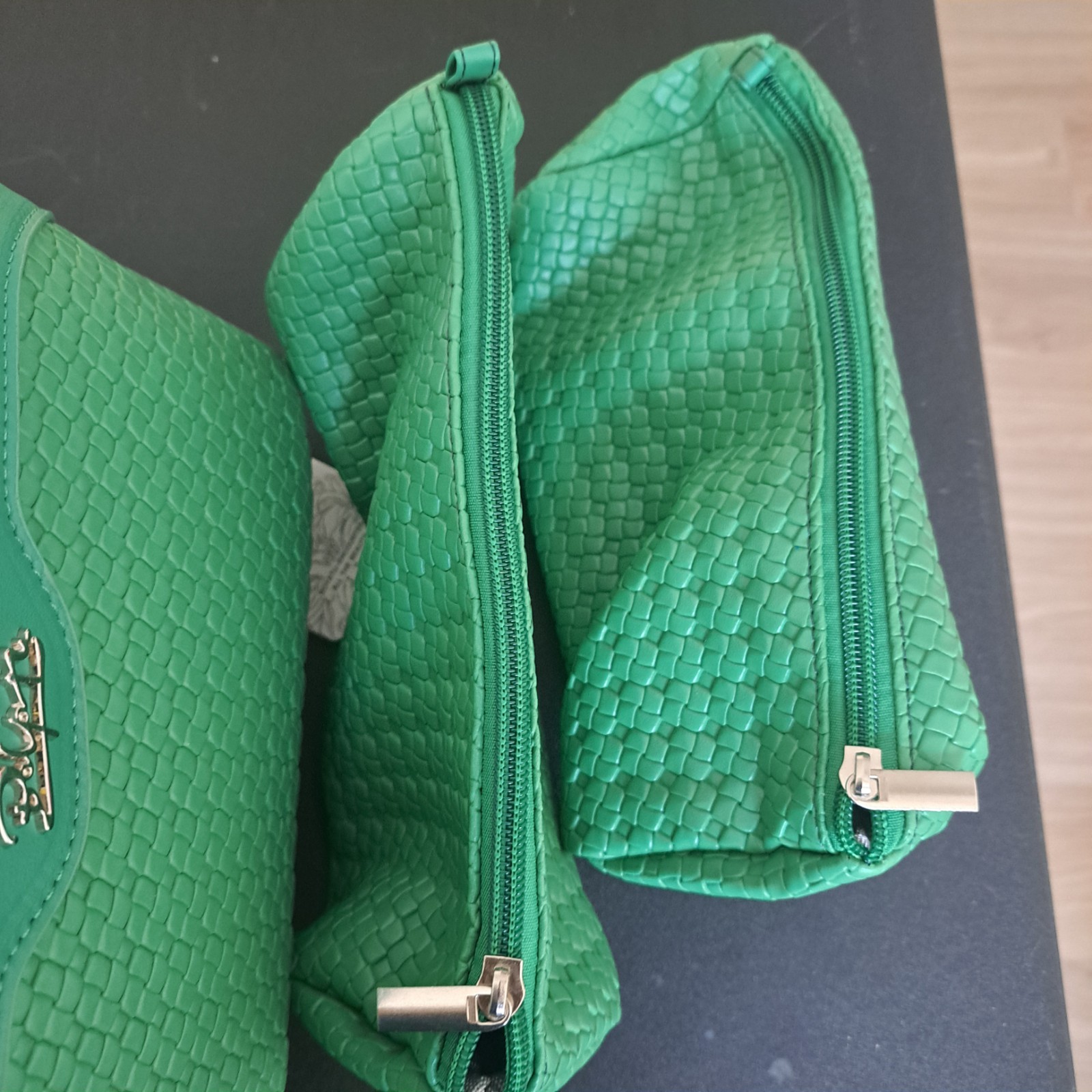 Travel Makeup Bag Cosmetic Bags for Women: Large Capacity 3 Pcs Set Make up Bag