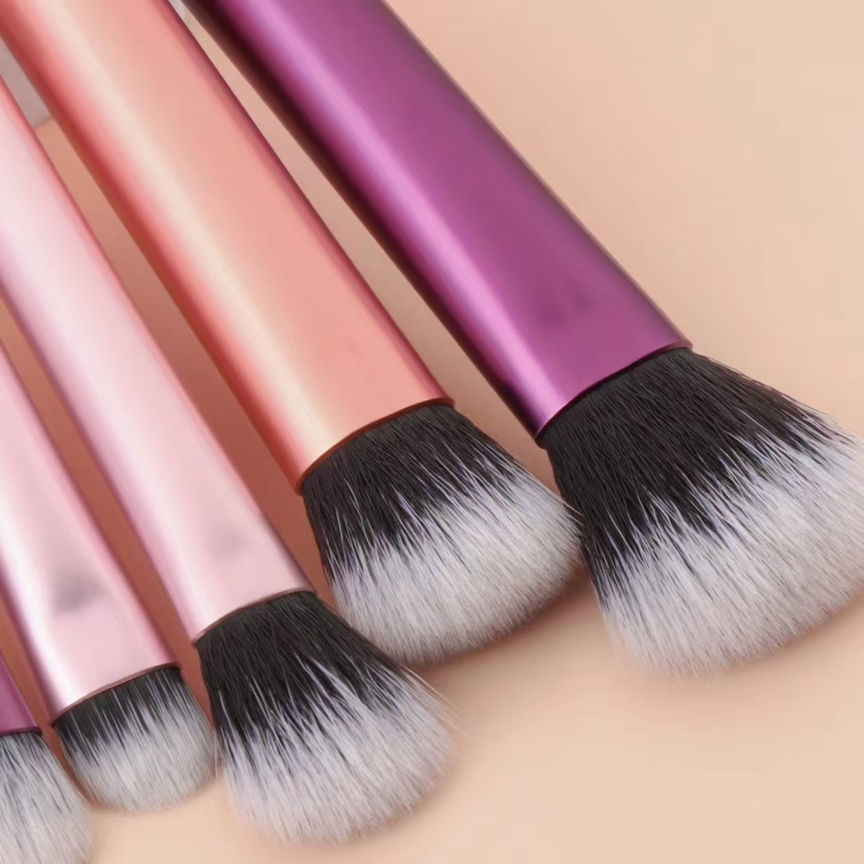 10pcs/set Travel Mini Makeup Brushes Compact Travel Size Face Beauty Tools